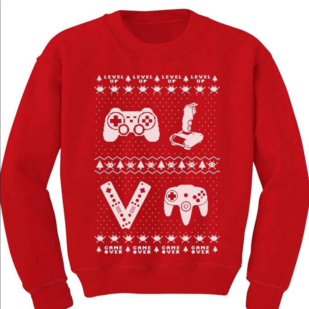 Ugly Christmas Sweatshirt Youth - M